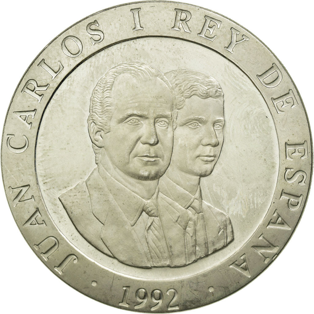 Coin, Spain, Juan Carlos I, Barcelona Olympics, 2000 Pesetas, 1992, Madrid
