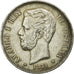 Moneta, Spagna, Amadeao I, 5 Pesetas, 1871 (75), Madrid, BB, Argento, KM:666