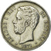 Coin, Spain, Amadeao I, 5 Pesetas, 1871, Madrid, EF(40-45), Silver, KM:666