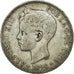 Moneta, Spagna, Alfonso XIII, 5 Pesetas, 1898, Madrid, MB+, Argento, KM:707