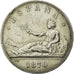 Coin, Spain, Provisional Government, 5 Pesetas, 1870, Madrid, EF(40-45), Silver
