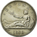 Coin, Spain, Provisional Government, 5 Pesetas, 1870, Madrid, EF(40-45), Silver