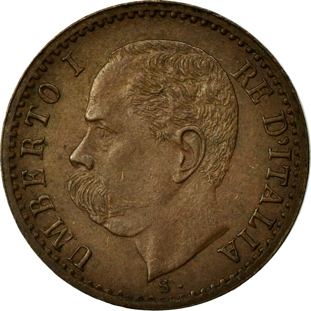 Coin, Italy, Umberto I, Centesimo, 1895, Rome, MS(60-62), Copper, KM:29