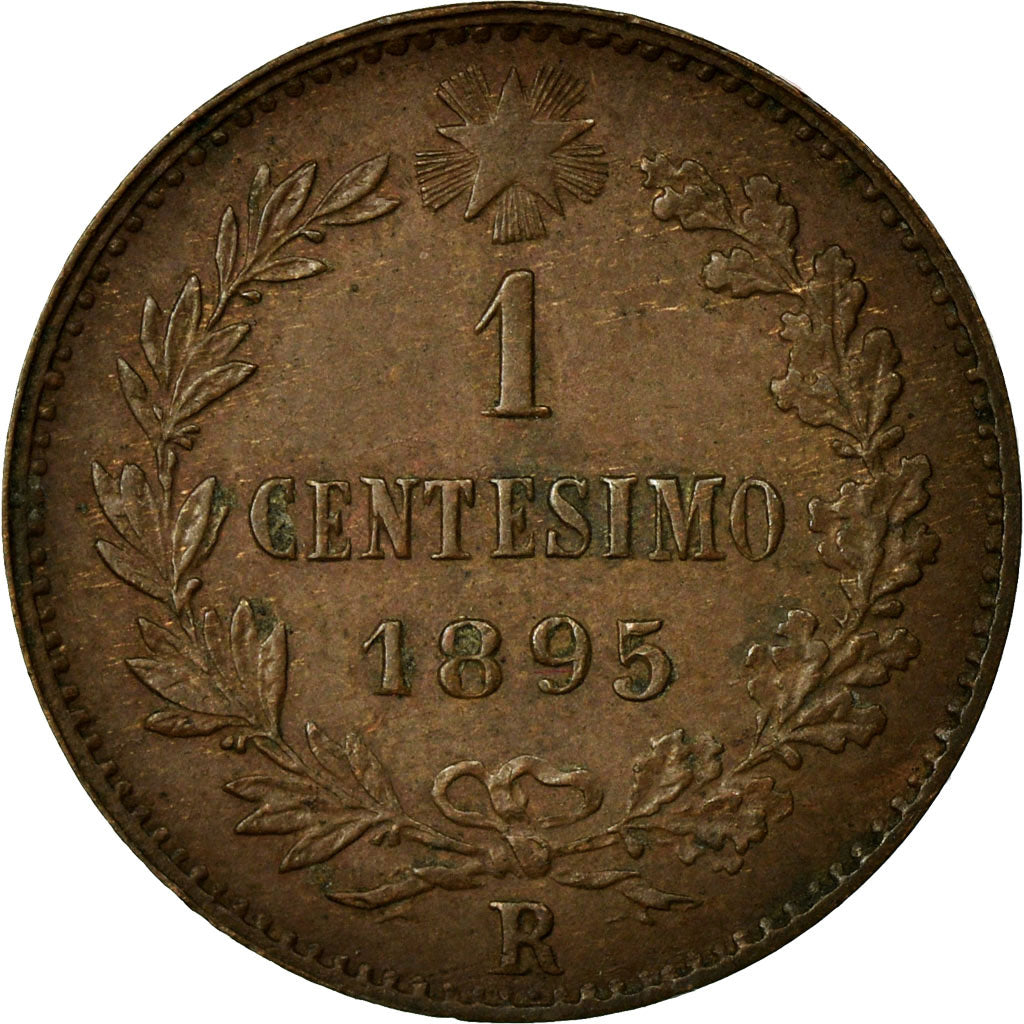 Coin, Italy, Umberto I, Centesimo, 1895, Rome, MS(60-62), Copper, KM:29