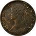 Coin, Great Britain, Victoria, Farthing, 1869, MS(60-62), Bronze, KM:747.2