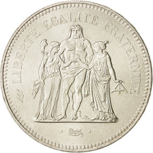 France, Hercule, 50 Francs, 1975, Paris, MS, Silver, KM:941.1, Gadoury:882