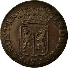 Coin, Netherlands, GELDERLAND, Duit, 1761, AU(50-53), Copper, KM:93