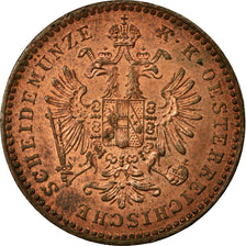 Coin, Austria, Franz Joseph I, Kreuzer, 1861, Kremnitz, MS(63), Copper, KM:2186