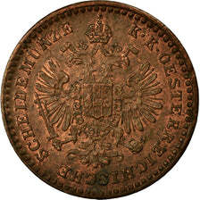 Münze, Österreich, Franz Joseph I, 5/10 Kreuzer, 1860, Vienna, UNZ, Kupfer