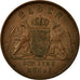 Coin, German States, BADEN, Friedrich I, Kreuzer, 1866, AU(55-58), Copper