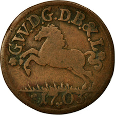 Moneta, Stati tedeschi, BRUNSWICK-LUNEBURG-CELLE, Georg II Wilhelm, 1-1/2
