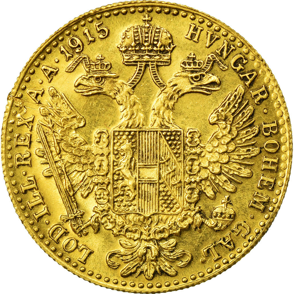 Münze, Österreich, Franz Joseph I, Ducat, 1915, UNZ, Gold, KM:2267