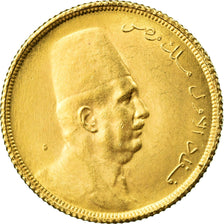 Coin, Egypt, Fuad I, 20 Piastres, 1923, British Royal Mint, MS(60-62), Gold