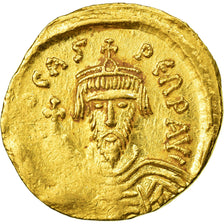 Coin, Phocas, Solidus, 603-607, Constantinople, AU(50-53), Gold, Sear:618