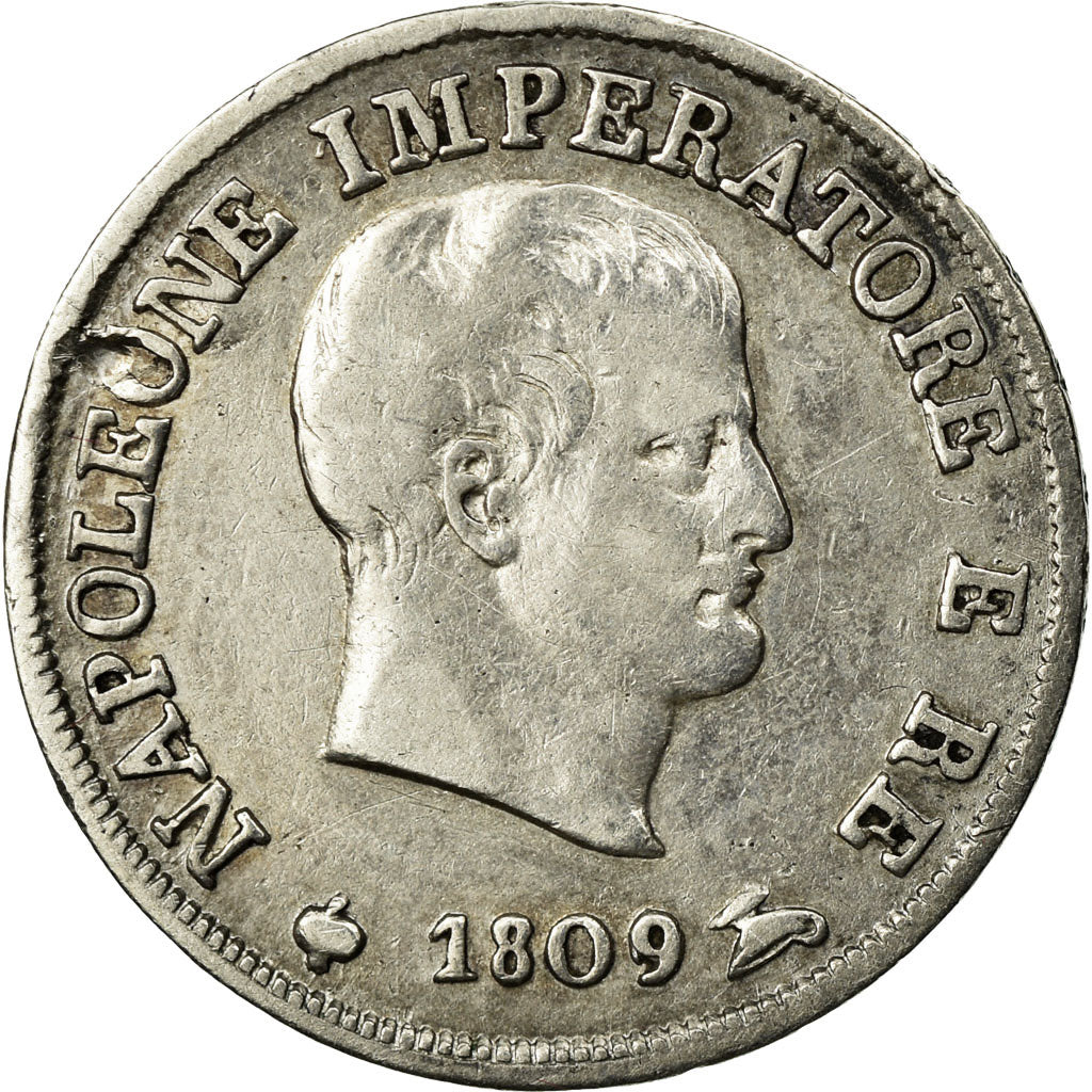 Coin, ITALIAN STATES, KINGDOM OF NAPOLEON, Napoleon I, 10 Soldi, 1809, Milan