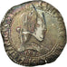 Munten, Frankrijk, Henri III, Franc au Col Plat, 1581, Bordeaux, FR+, Zilver