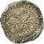 Moeda, França, Henri III, Franc au Col Plat, 1581, Bordeaux, VF(30-35), Prata