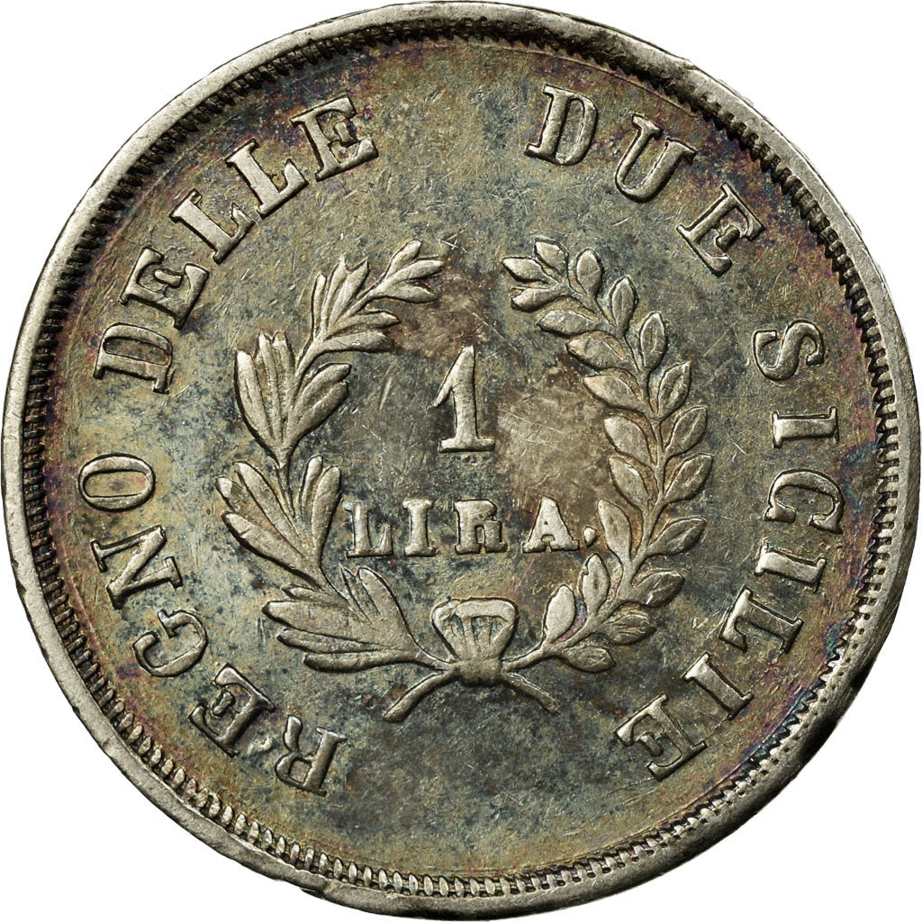 Coin, ITALIAN STATES, NAPLES, Joachim Murat, Lira, 1813, Naples, EF(40-45)