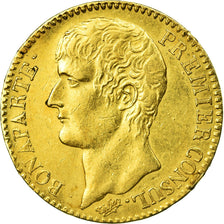 Moneta, Francia, Napoléon I, 40 Francs, An 12 (1804), Paris, BB+, Oro, KM:652
