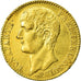Moneta, Francia, Napoléon I, 40 Francs, An 12 (1804), Paris, BB+, Oro, KM:652