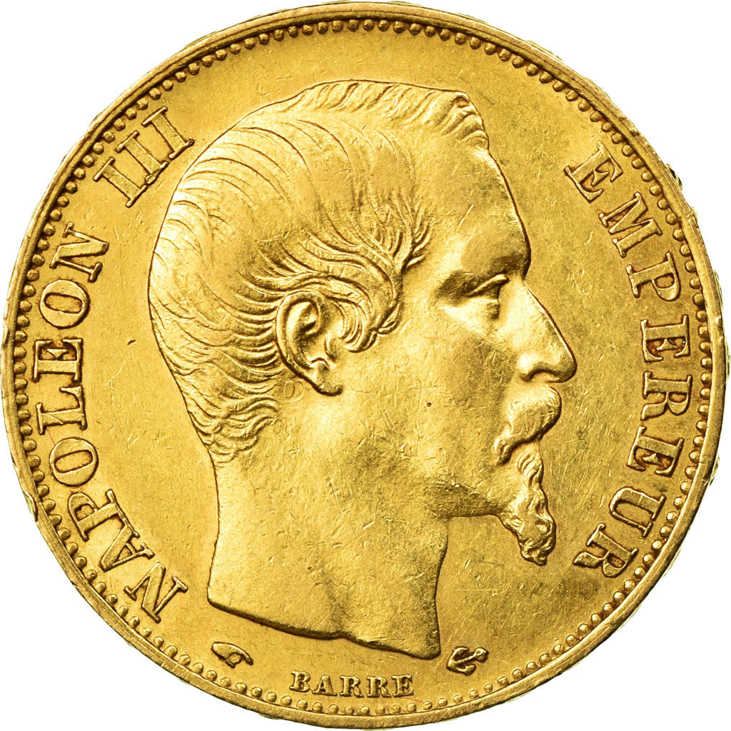 Monnaie, France, Napoléon III, 20 Francs, 1859, Paris, TTB+, Or