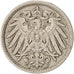 Coin, GERMANY - EMPIRE, Wilhelm II, 5 Pfennig, 1907, Berlin, VF(30-35)