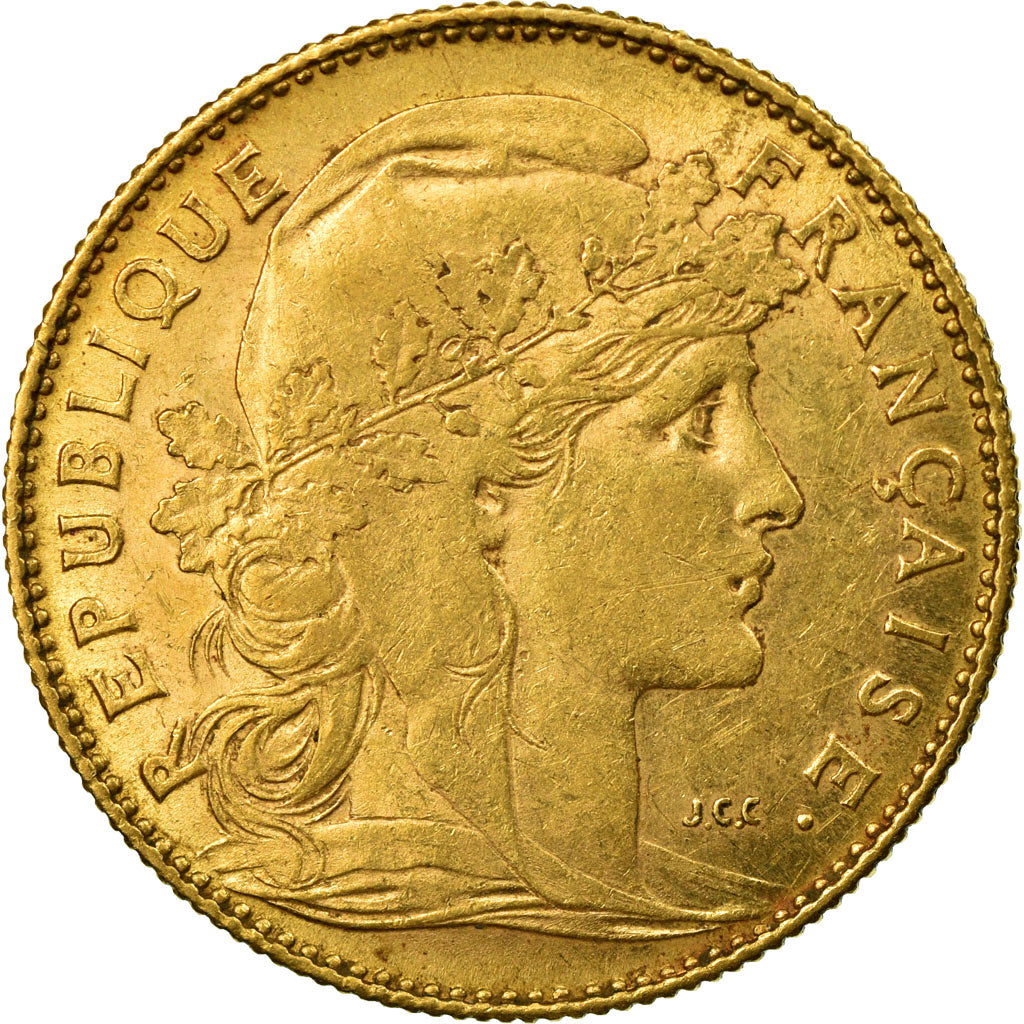 Coin, France, Marianne, 10 Francs, 1899, Paris, EF(40-45), Gold, KM:846