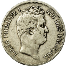 Coin, France, Louis-Philippe, 5 Francs, 1831, Paris, VF(20-25), Silver