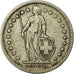 Coin, Switzerland, 2 Francs, 1878, Bern, VF(30-35), Silver, KM:21