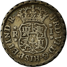 Coin, Peru, Ferdinand VI, Real, 1753, Lima, EF(40-45), Silver, KM:52
