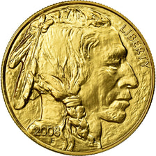 Coin, United States, Bison, $50, 2008, U.S. Mint, MS(65-70), Gold, KM:393