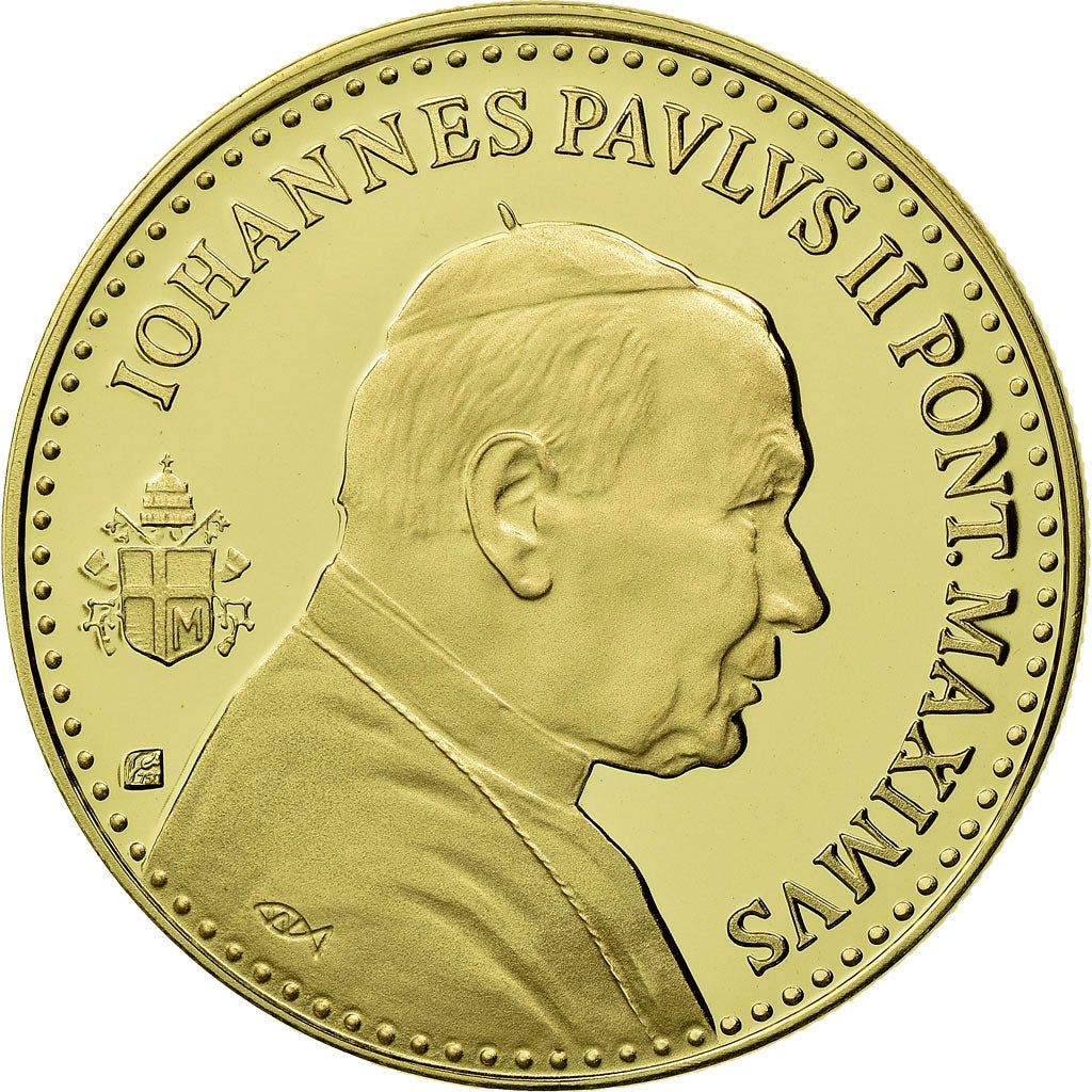 Vatican, Medal, Jean-Paul II, Religions & beliefs, 2005, MS(65-70), Gold