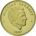France, Médaille, Président Nicolas Sarkozy, 2007, FDC, Or