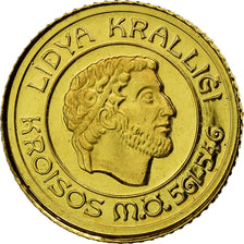 Coin, Turkey, 1000000 Lira, 1997, Istanbul, MS(65-70), Gold, KM:1066
