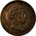Coin, Spain, Alfonso XIII, 2 Centimos, 1905, Madrid, AU(55-58), Copper, KM:722