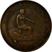 Coin, Spain, Provisional Government, 2 Centimos, 1870, Madrid, AU(50-53)