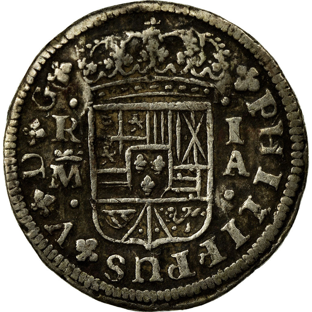 Coin, Spain, Philip V, Real, 1726, Madrid, VF(30-35), Silver, KM:298