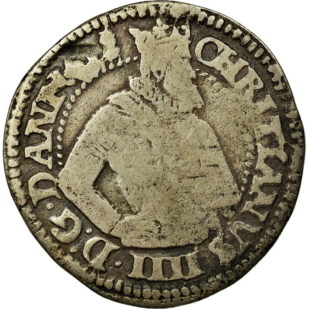 Coin, Denmark, Christian IV, Mark, 1618, VF(20-25), Silver, KM:52