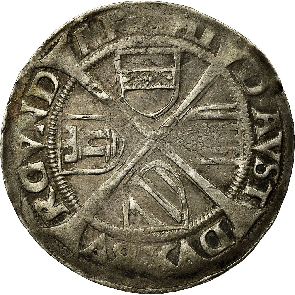 Coin, Austria, Habsburg, Ferdinand I, 6 Kreuzer, VF(30-35), Silver