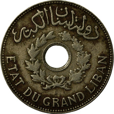 Coin, Lebanon, Piastre, 1936, Paris, EF(40-45), Copper-nickel, KM:3, Lecompte:13