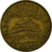 Coin, Lebanon, 5 Piastres, 1936, Paris, EF(40-45), Aluminum-Bronze, KM:5.2