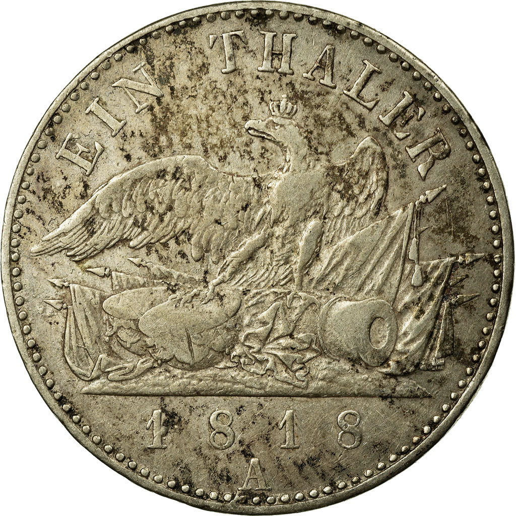 Coin, German States, PRUSSIA, Friedrich Wilhelm III, Thaler, 1818, Berlin
