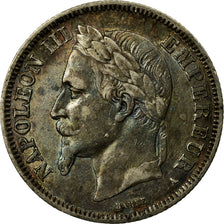 Münze, Frankreich, Napoleon III, Napoléon III, 2 Francs, 1867, Paris, SS