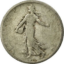 Coin, France, Semeuse, Franc, 1900, Paris, VG(8-10), Silver, KM:844.1