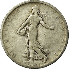Coin, France, Semeuse, Franc, 1900, Paris, VF(20-25), Silver, KM:844.1