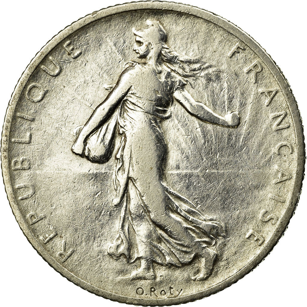 Coin, France, Semeuse, 2 Francs, 1900, Paris, VF(30-35), Silver, KM:845.1