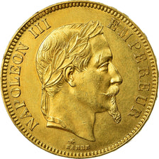 Moneta, Francja, Napoleon III, Napoléon III, 100 Francs, 1869, Paris