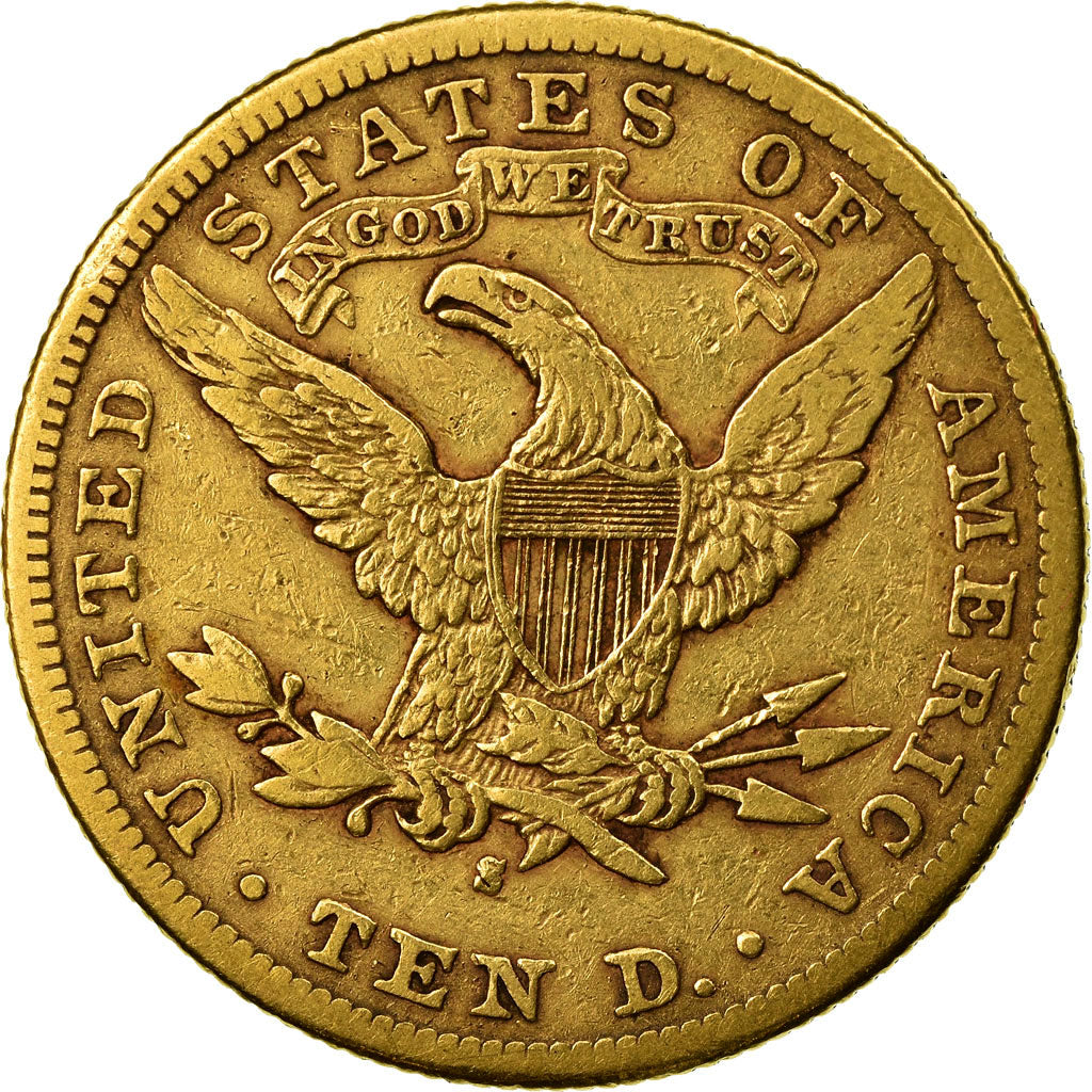 Moneta, Stati Uniti, Coronet Head, $10, Eagle, 1897, U.S. Mint, San Francisco