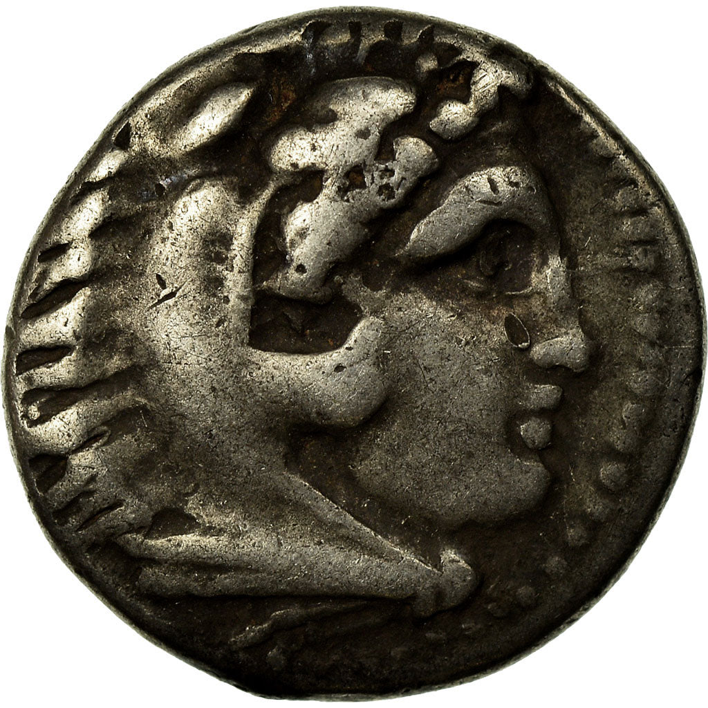 Moneta, Kingdom of Macedonia, Alexander III, Drachm, 325-323 BC, Miletos, MB+