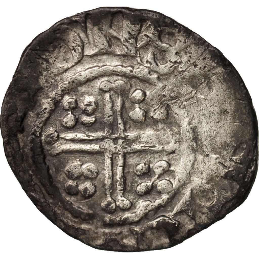 Coin, Great Britain, Penny, 1216-1247, AU(50-53), Silver
